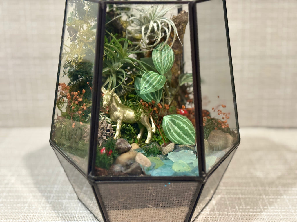 Forest Lantern of Whimsy Terrerium