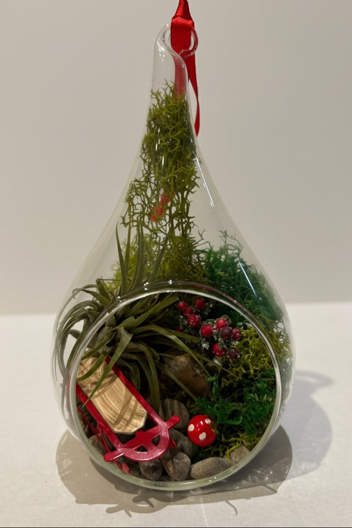 Snowy Slope Daydream Ornament