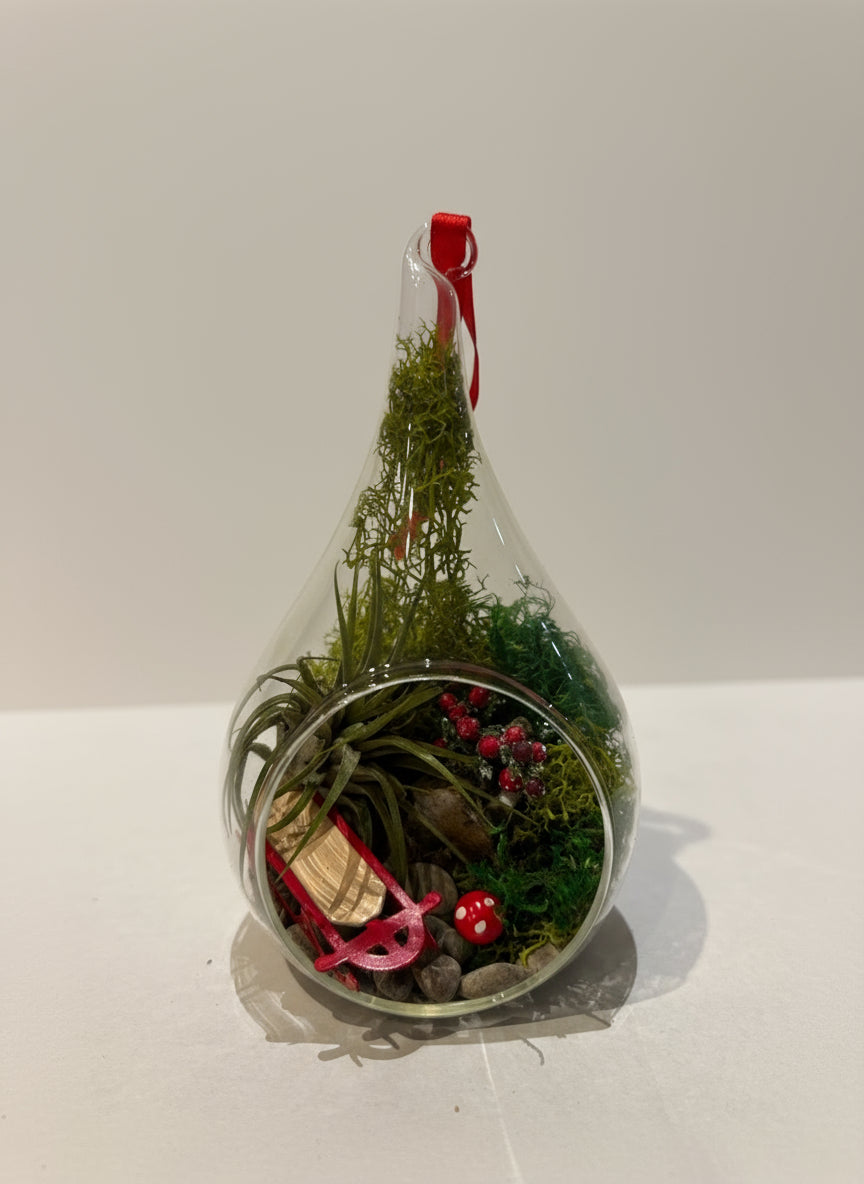 Snowy Slope Daydream Ornament