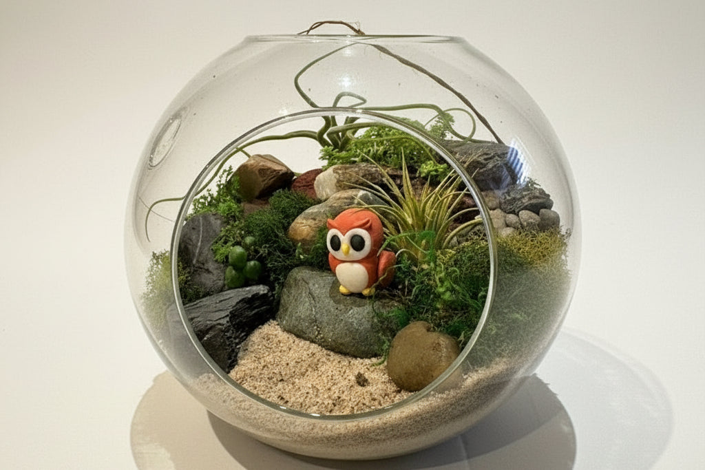 Little Owl Haven Terrarium