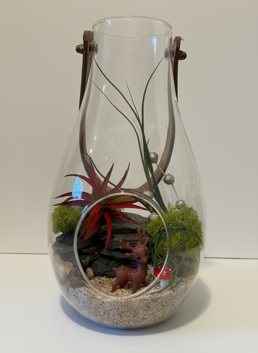 Woodland Garden Holiday Terrarium