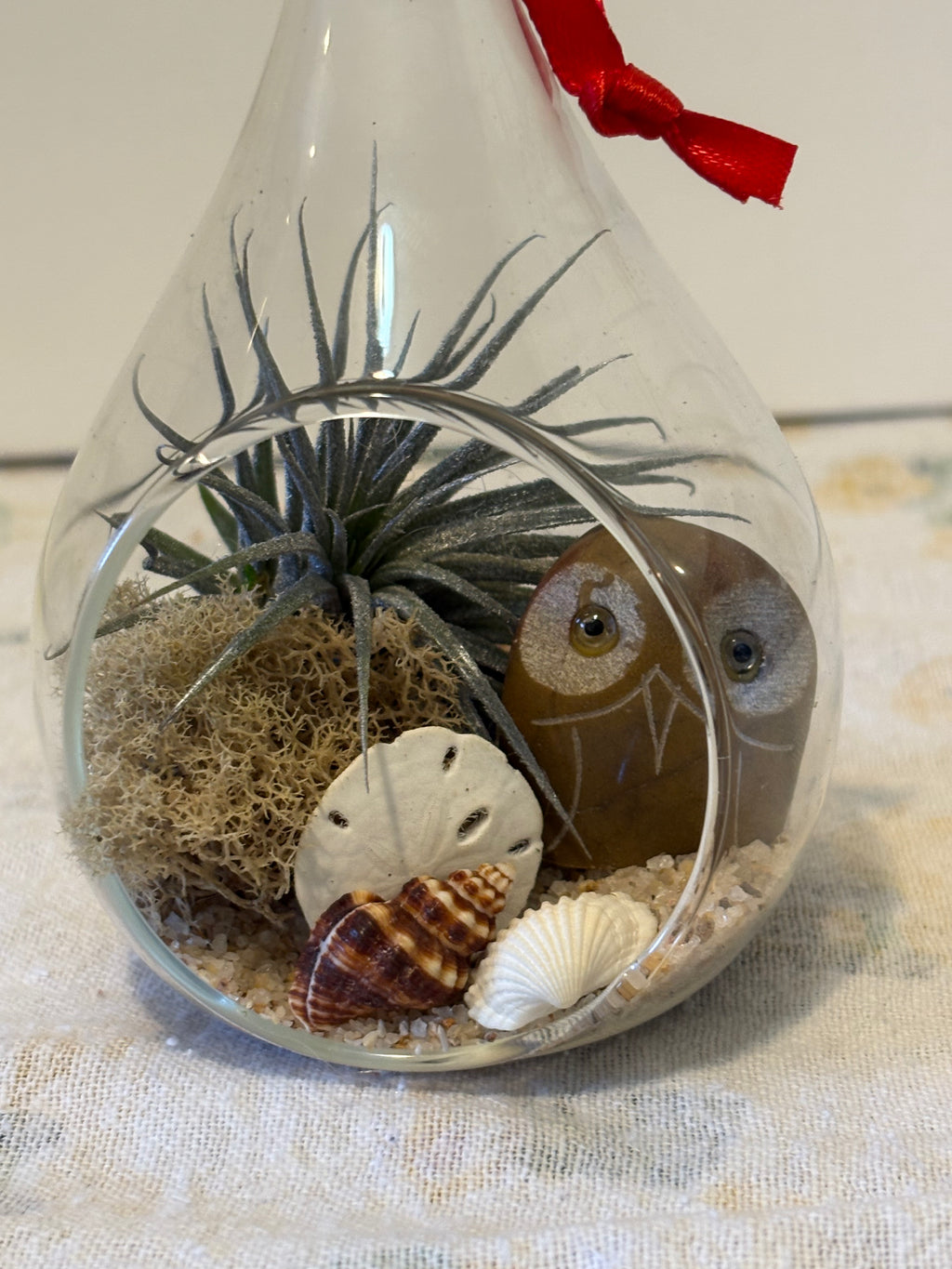 Winter Whisper Succulent Ornament